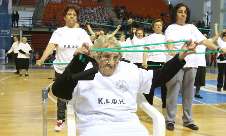 Στα 97 κάνει ακόμα αθλητισμό και είναι Κύπρια